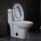 Διπλή επίπεδη επιμηκυμένη ενός κομματιού τουαλέτα με το μαλακό κλείνοντας κάθισμα 1.28gpf/4.8lpf